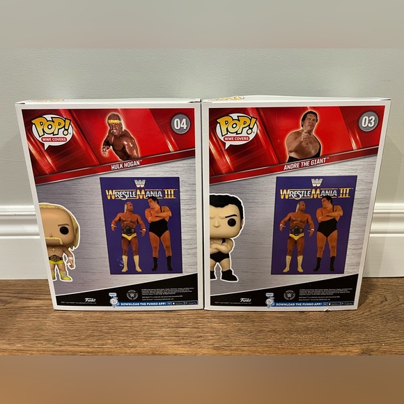 Funko Pop! WWE covers Hulk Hogen vs Andre the Giant - Picture 2 of 6